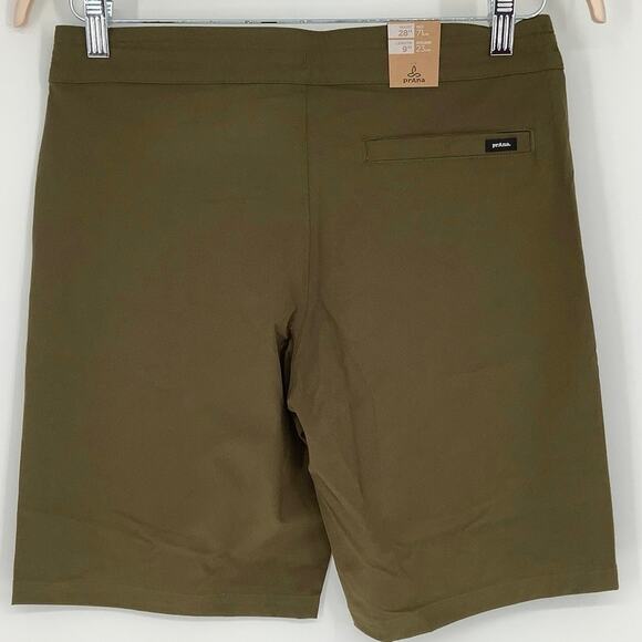 prAna Size 28 Peat 9” Riveter Boardshort Swimming Trunks Drawstring Q1-21 - Picture 4 of 10